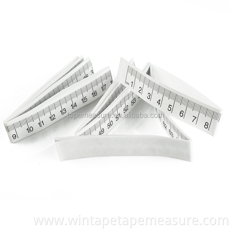 1.5meter/60inch dupont Water proof Disposable Personalized Healthy Paper Measure Mini Metric Tape